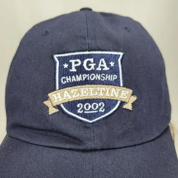 Hazeltine PGA Championship 2002 Fitted Size 7 1/8 Golf Hat Cap Blue 4Head - Picture 3 of 9